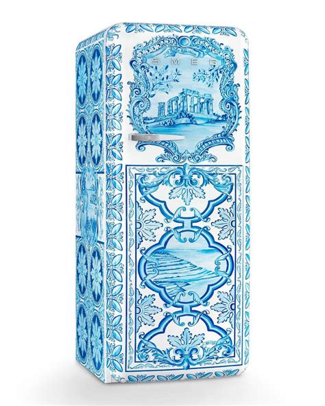 fridge dolce gabbana|smeg dolce gabbana blue.